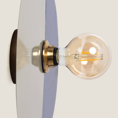 Imagen de Aplique de Pared Metal Aluminio Dobrina  ILUZZIA