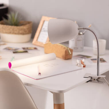 Lámpara Flexo Escritorio de Metal con Pinza Ripley