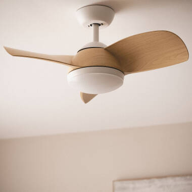 Imagen de Ventilador de Techo Silencioso Poros 76cm Motor DC