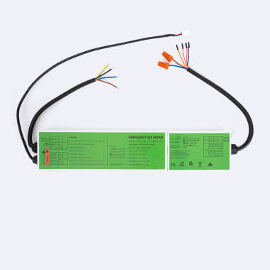 Driver Emergencia para Campana LED 0-10V Salida 120V AC con Batería 180 minutos