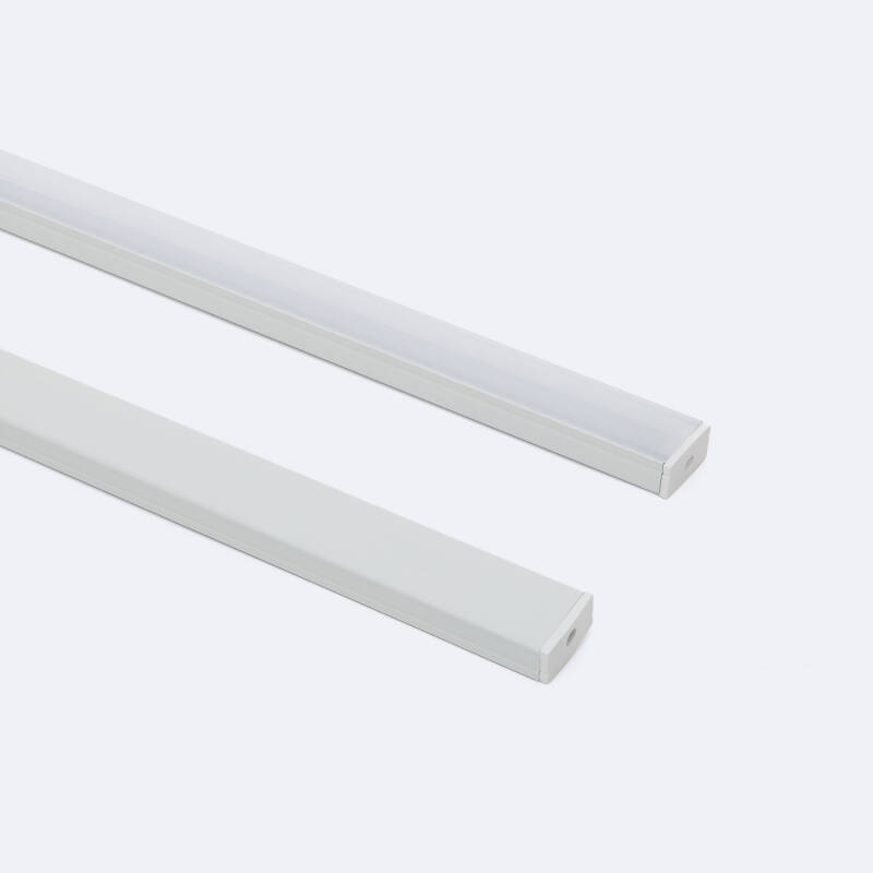 Imagen de Perfil Aluminio Superficie para Tiras LED hasta 12 mm