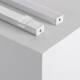 Imagem de Perfil de Alumínio de Superfície com Cobertura Contínua para Fitas LED até 16 mm