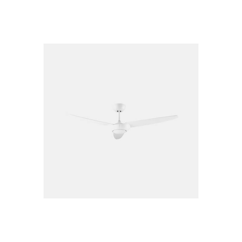 Produto de Ventoinha de Teto Silenciosa Lodos Branca 130.4cm Motor DC LEDS-C4 30-7740-14-F9 