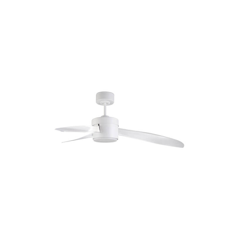 Produto de Ventoinha de Teto Silenciosa Tramuntana Branca 142cm Motor DC LEDS-C4 30-7643-14-F9 