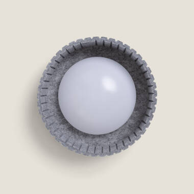 Imagem de Plafon LED 9W Circular Fieltro Ø300 mm CCT Seleccionável Kaptyn
