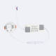 Imagen de Foco Downlight LED 4W Circular MINI Regulable Dim to Warm Corte Ø 48 mm