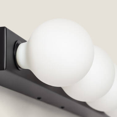 Imagen de Aplique de Pared Baño Metal 5 Focos Aizkra