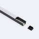 Imagen de Perfil Aluminio Superficie para Tira LED hasta 15 mm con Tapa Continua