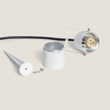 Imagen de Foco Exterior GU10 Aluminio con Pincho Telaga