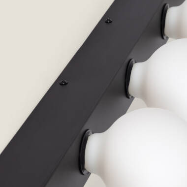 Imagen de Aplique de Pared Baño Metal 5 Focos Aizkra