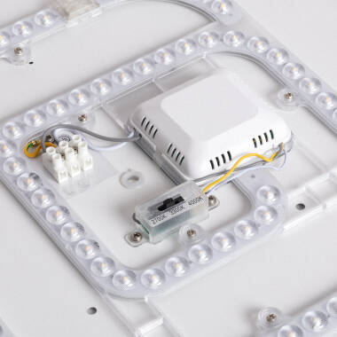 Imagen de Plafón LED 30W Metal y Metacrilato CCT Seleccionable Camden L Ø600 mm
