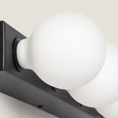 Imagen de Aplique de Pared Baño Metal 4 Focos Aizkra
