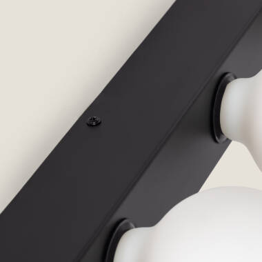 Imagen de Aplique de Pared Baño Metal 4 Focos Aizkra