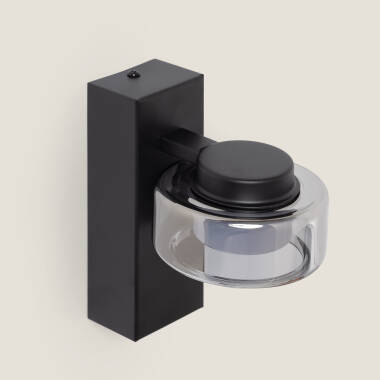 Imagen de Lámpara de Pared LED 4W Baño CCT Seleccionable Metal y Cristal Zisna