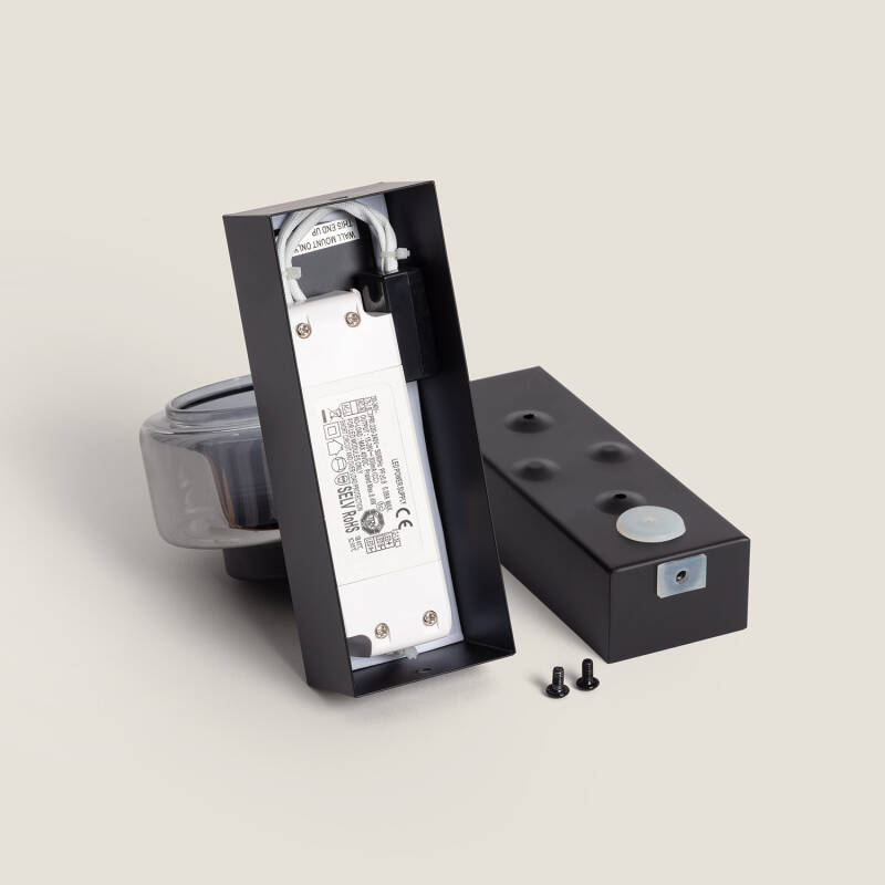 Imagen de Lámpara de Pared LED 4W Baño CCT Metal y Cristal Zisna