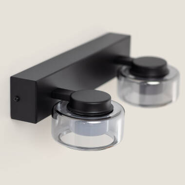 Imagem de Candeeiro de Parede LED 8W Casa de Banho e Vidro Zisna