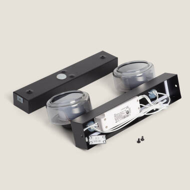 Imagem de Candeeiro de Parede LED 8W Casa de Banho e Vidro Zisna