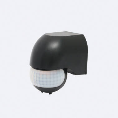 Sensor de Movimiento PIR Crepuscular 180º Smart de Pared