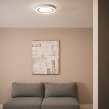 Imagen de Plafón LED 24W Circular Metal Desse