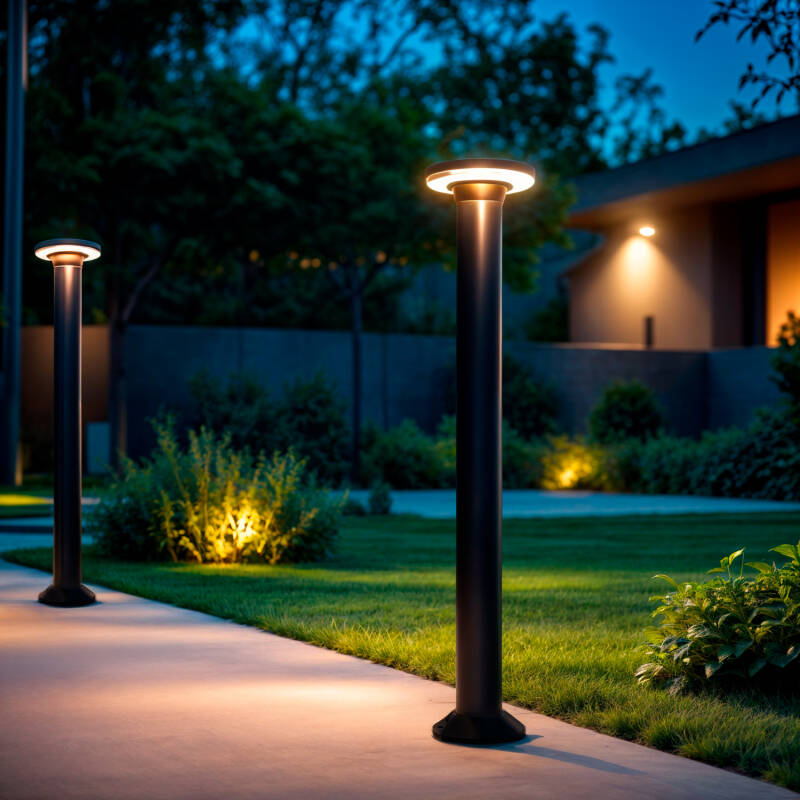 Imagem de Baliza Exterior LED 12W Superfície de Pé 80 cm Timbio