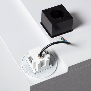 Imagen de Baliza Exterior LED 2W Empotrable Pared Circular Blanco Grasset