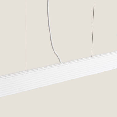Imagem de Candeeiro Suspenso LED 24W Gesso CCT Seleccionável Kirnber