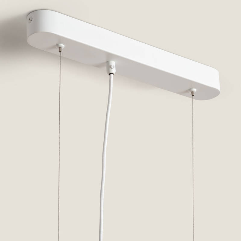 Imagem de Candeeiro Suspenso LED 24W Gesso CCT Seleccionável Kirnber