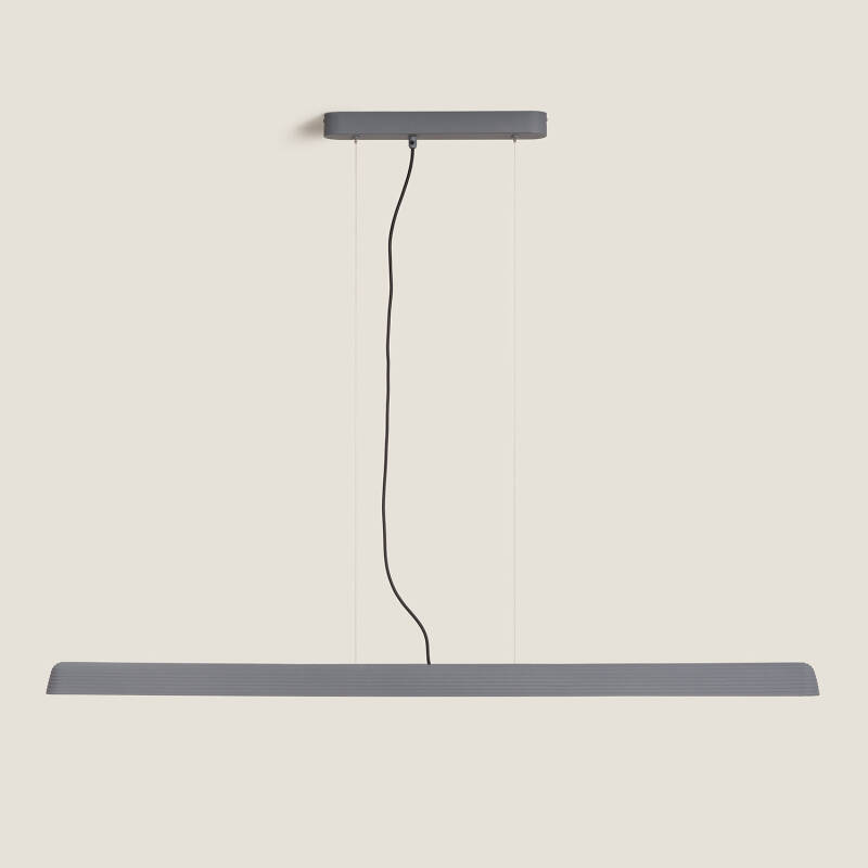 Imagen de Lámpara Colgante Lineal LED 24W Yeso CCT Seleccionable Kirnber