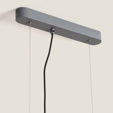 Imagen de Lámpara Colgante Lineal LED 24W Yeso CCT Seleccionable Kirnber