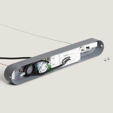 Imagen de Lámpara Colgante Lineal LED 24W Yeso CCT Seleccionable Kirnber