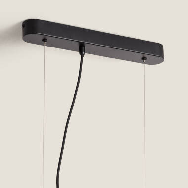 Imagen de Lámpara Colgante Lineal LED 24W Yeso CCT Seleccionable Kirnber