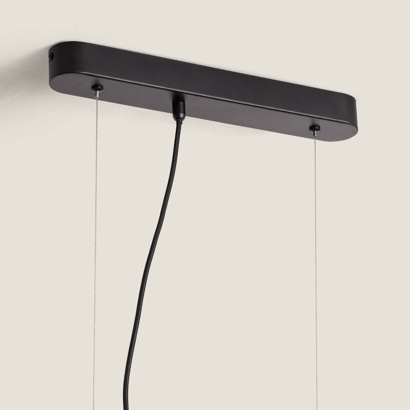 Imagen de Lámpara Colgante Lineal LED 24W Yeso CCT Seleccionable Kirnber