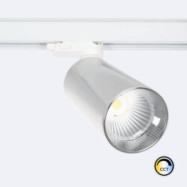 Foco Carril LED Trifásico 30W CCT Seleccionável Misoh