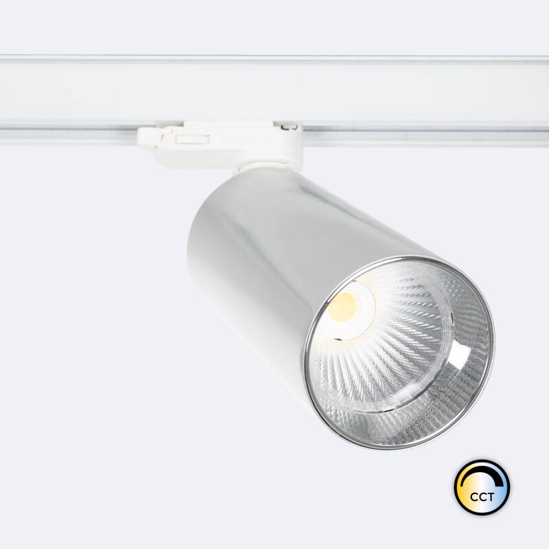 Imagen de Foco Carril LED Trifásico 30W CCT Seleccionable Misoh