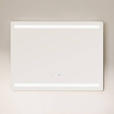 Imagem de Espelho Casas de Banho com Luz LED e Anti-embaçante 60x80 cm Tahiti