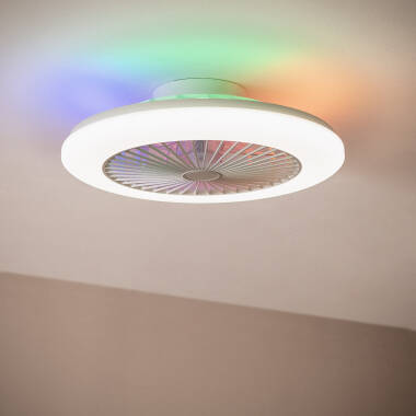 Imagem de Ventoinha de Teto LED SMART WIFI RGB+W Zante Ø 50cm