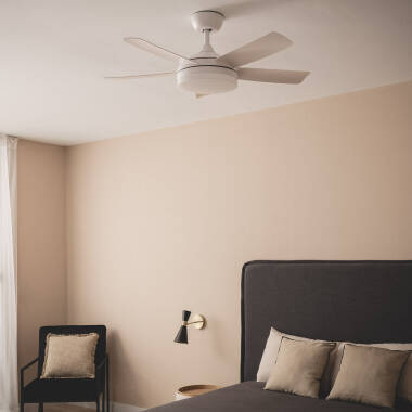 Imagen de Ventilador de Techo Silencioso Patroclo Blanco 106cm Motor DC