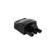 Imagem de Conector de Cabo Conexão Macho Fêmea 3 Pinos 0.5-2.5mm²