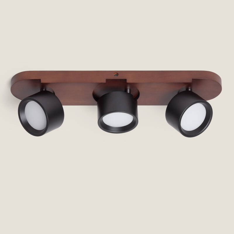 Imagem de Aplique de Parede LED 15W Metal CCT Seleccionável Cundra 3 Focos