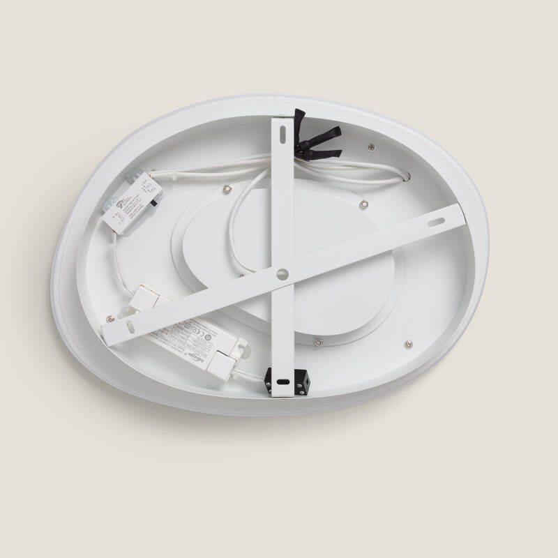 Imagen de Plafón LED 28W Metal CCT Seleccionable Zarek Ø400 mm