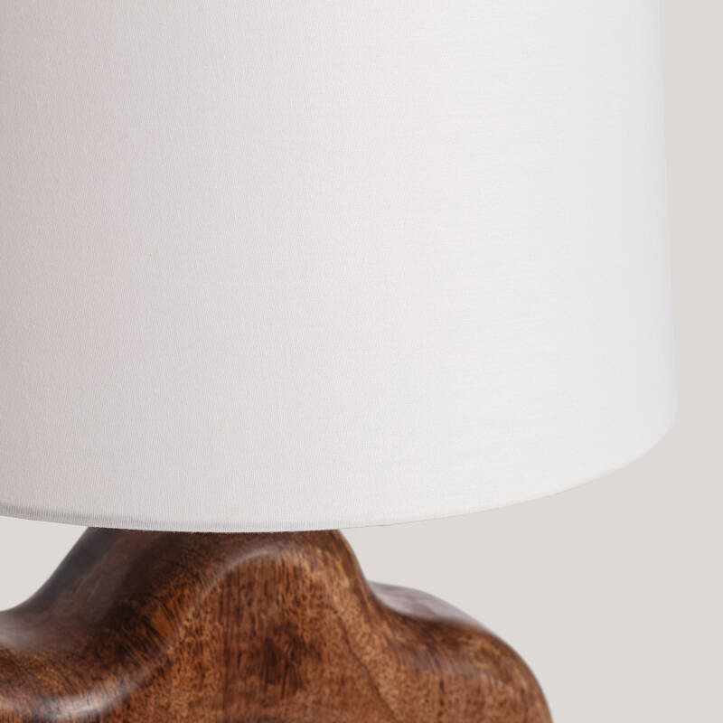 Imagem de Candeeiro de Mesa Madera Hunar I ILUZZIA