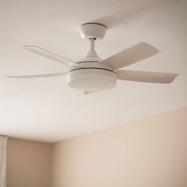Ventilador de Techo Silencioso Patroclo Blanco 106cm Motor DC