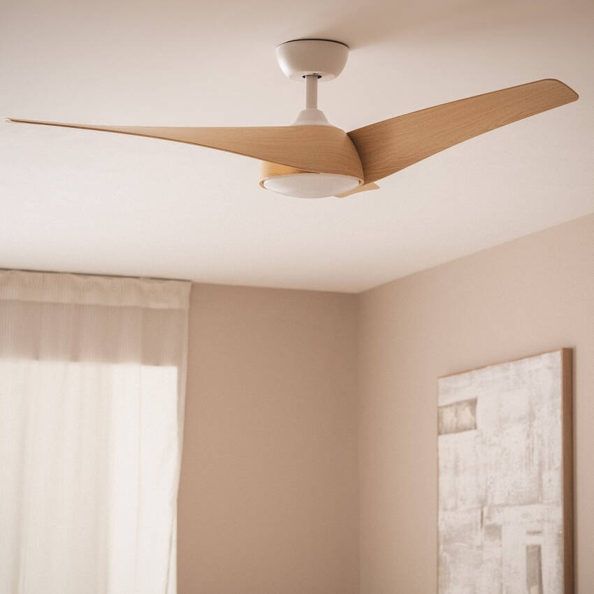 Ventoinha de Teto Silenciosa Eubea 132cm Motor DC