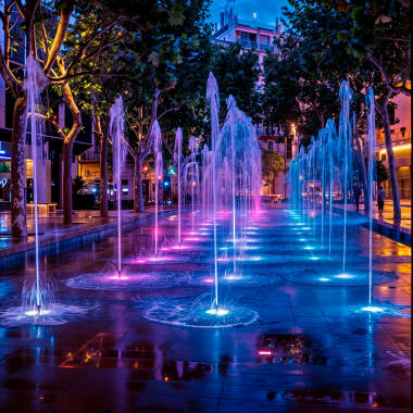 Imagem de Foco LED de Superfície RGB 12V 9W IP68
