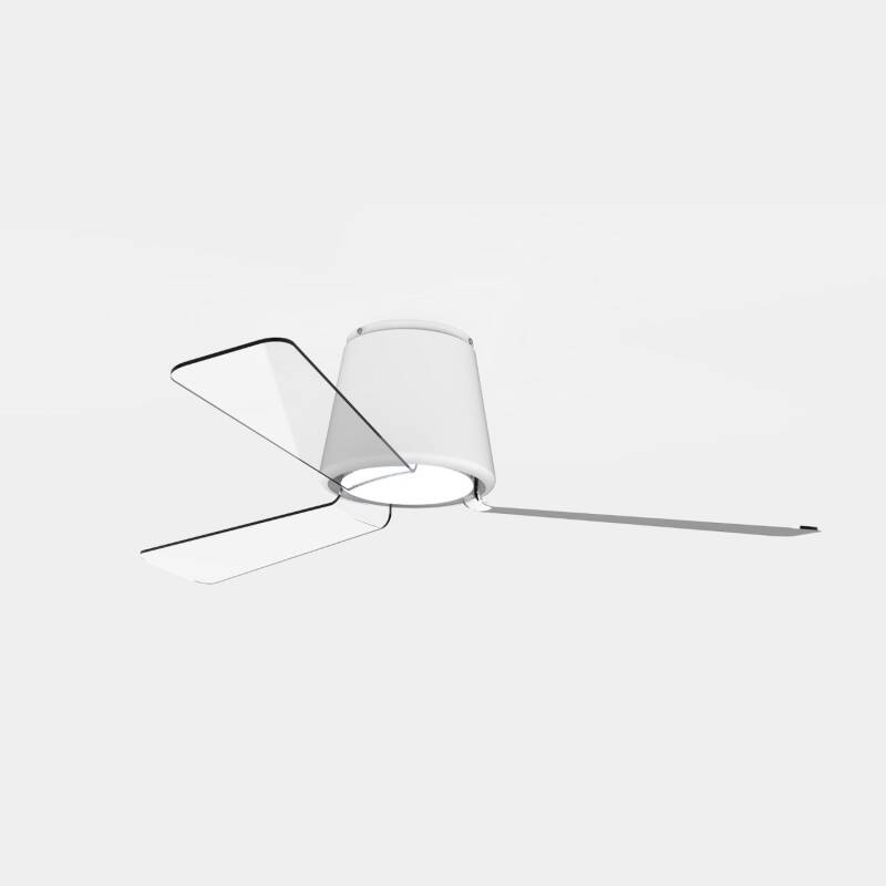 Imagen de Ventilador de Techo Silencioso Garbí Blanco 132cm Motor DC LEDS-C4 30-5378-14-F9