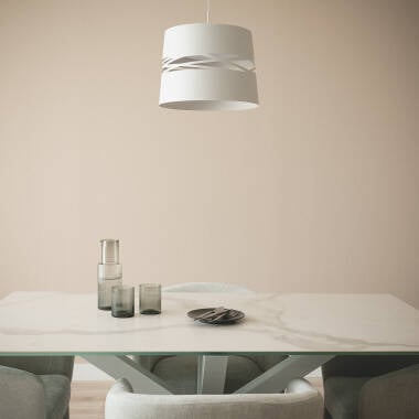 Imagen de Lámpara Colgante LED 28W Acero Kerta