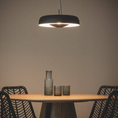 Candeeiro suspenso LED 20W Aço Duval