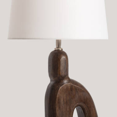Imagen de Lámpara de Mesa Madera Hunar III