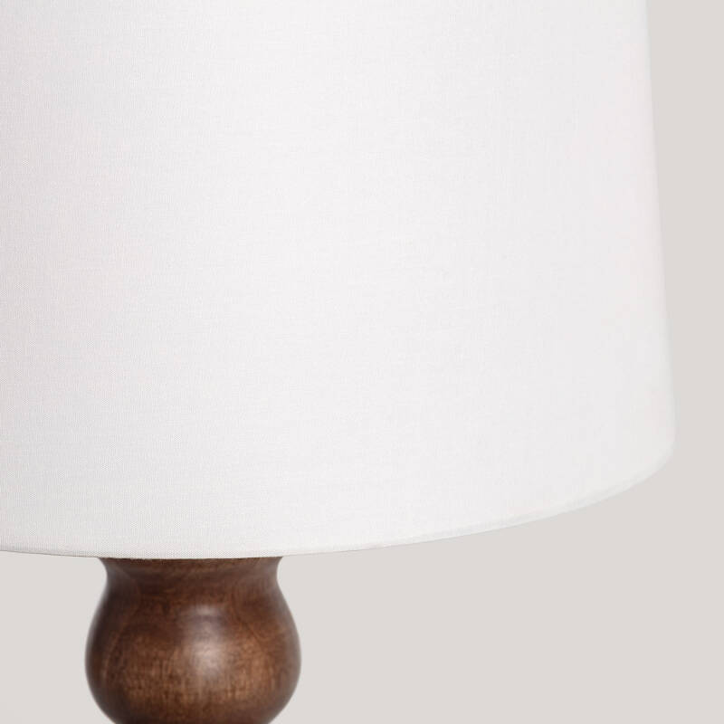 Imagen de Lámpara de Mesa Madera Anahla ILUZZIA