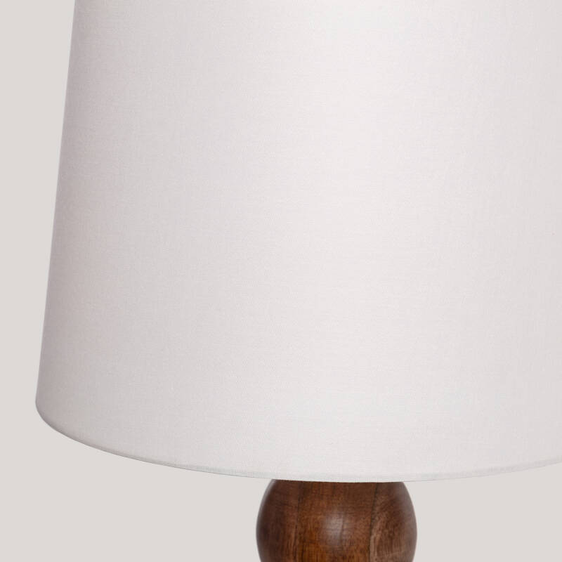 Imagen de Lámpara de Mesa Madera Adah ILUZZIA